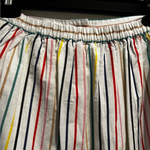 J. Crew Multicolor Striped A-Line Skirt preppy colorful XS fall indie boho - Picture 4 of 12